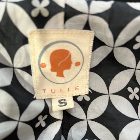 Anthropologie Tulle Wool-Blend Pea Coat - Picture 7 of 8